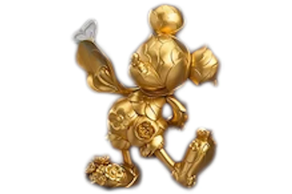 James Jean Mickey Mouse 90th Anniversary Figure Gold