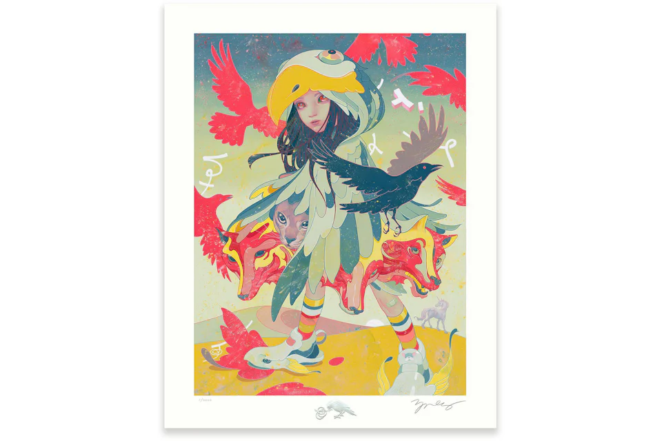 James Jean Raven Print (Signed, Edition of TBD)