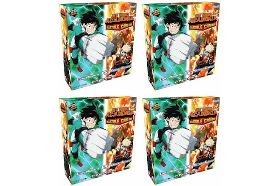 Jasco My Hero Academia CCG Funimation Izuku Midoriya/Katsuki Bakugo 2-Player Rival Deck 4x Lot
