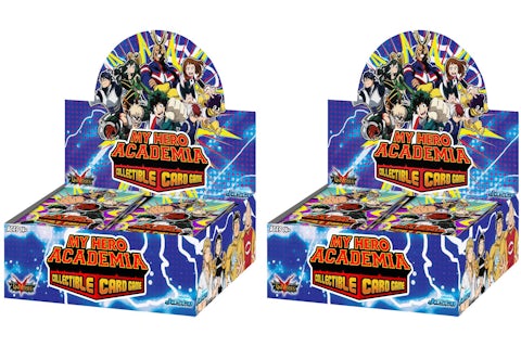 Jasco UniVersus My Hero Academia CCG Unlimited Booster Box 2x Lot - US Jasco UniVersus My Hero Academia CCG Unlimited Booster Box 2x Lot - US