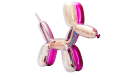 Jason Freeny 4D Master Funny Anatomy Balloon Dog Figure Metallic Pink