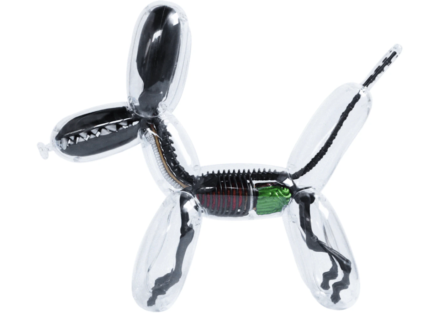 Jason Freeny Balloon Dog Anatomy Metallic Black US