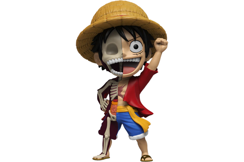 Jason Freeny Hidden Dissectables One Piece Luffy Figure Jason Freeny Hidden Dissectables One Piece Luffy Figure