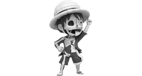 Jason Freeny Hidden Dissectables One Piece - Luffy (Manga Mono) Figure
