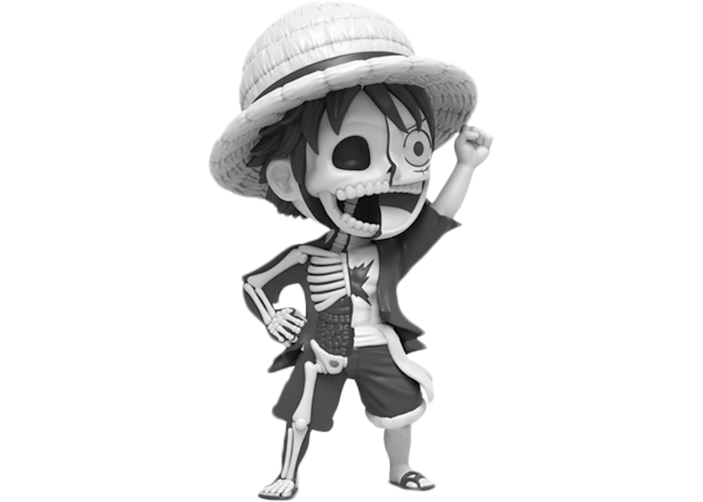 Jason Freeny Hidden Dissectables One Piece Luffy Manga Mono Figure Jason Freeny Hidden Dissectables One Piece Luffy Manga Mono Figure