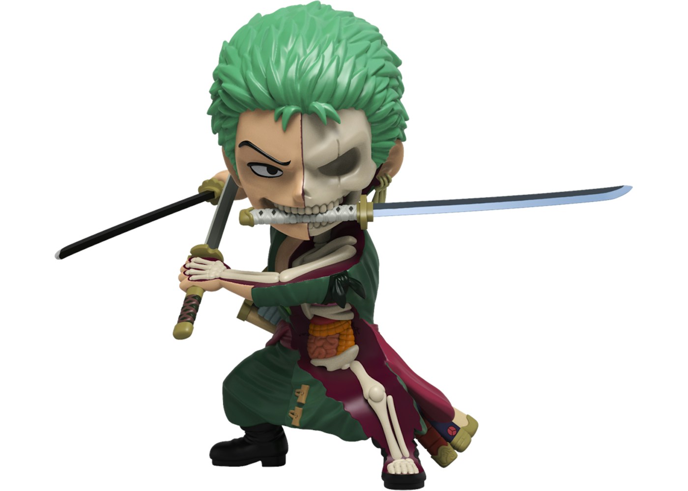 Jason Freeny Hidden Dissectables One Piece Zoro Figure Jason Freeny Hidden Dissectables One Piece Zoro Figure