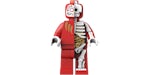 Jason Freeny Mighty Jaxx Bigger Micro Anatomic Daruma Red Figure