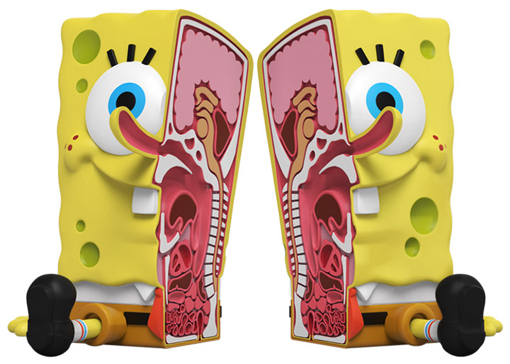 Jason Freeny Spongebob Squarepants Xxposed Figure