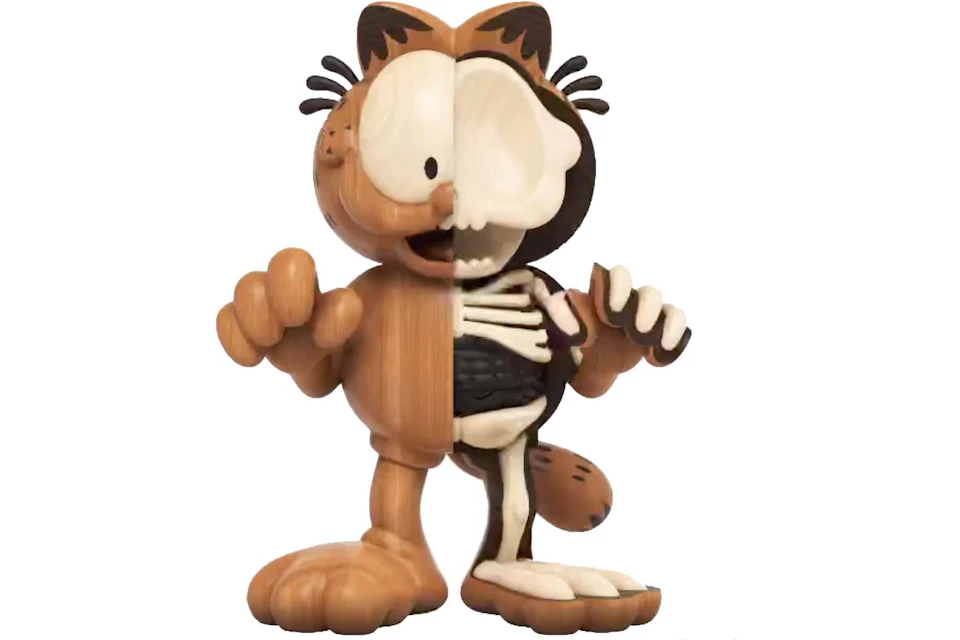 Jason Freeny Woodworked Dissected Garfield Figure (Edition of 200)