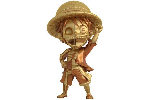 Jason Freeny XXRAY Plus: Lufy (Treasure Gold Edition Figure