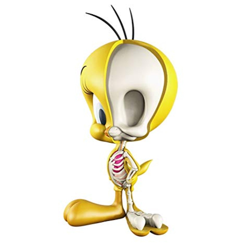 Jason Freeny XXRay Looney Tunes Tweety Bird Figure Multi