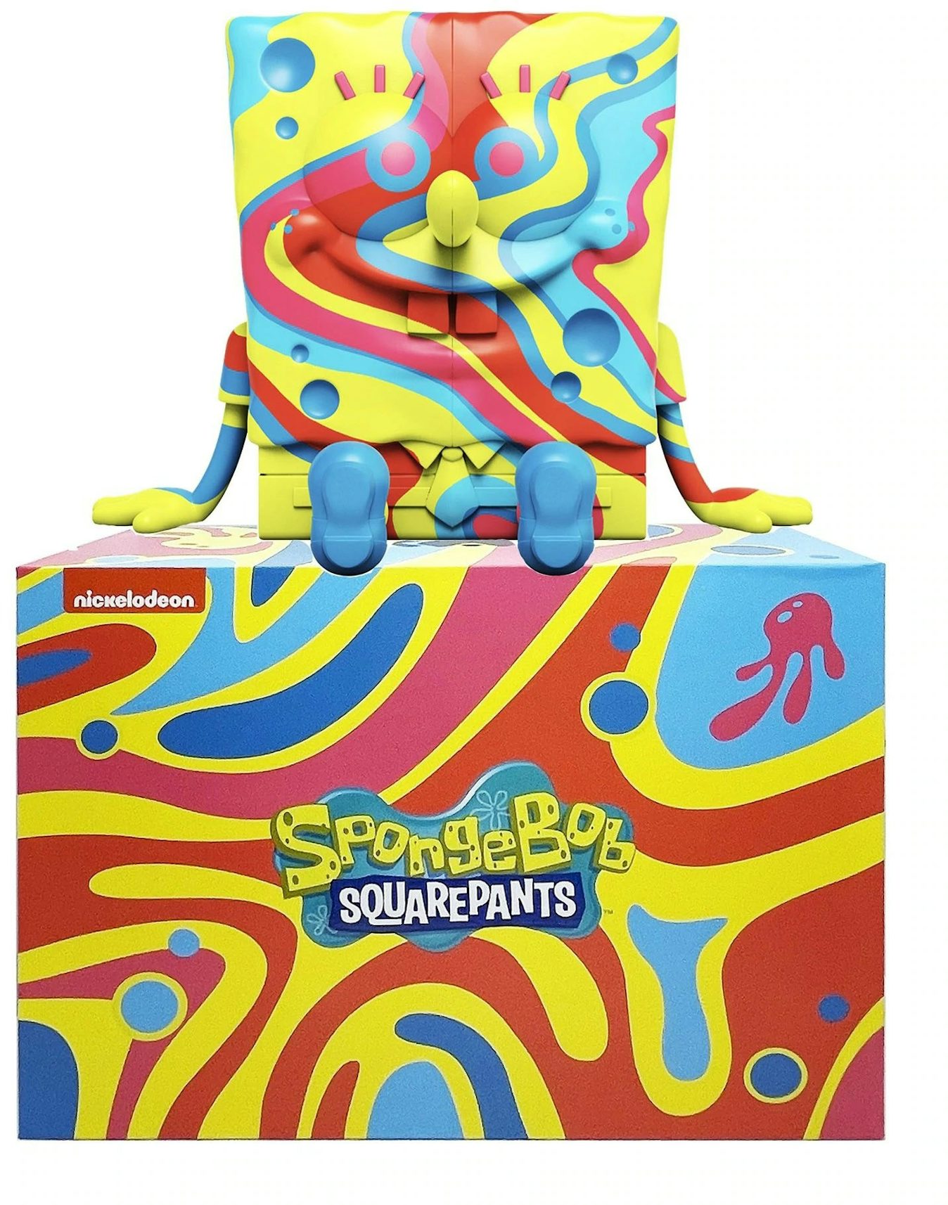  Mighty Jaxx Freeny's Hidden Dissectibles : Spongebob  Squarepants Series 04 (Super Edition) - Art Collectibles, Single Box, Multicolor