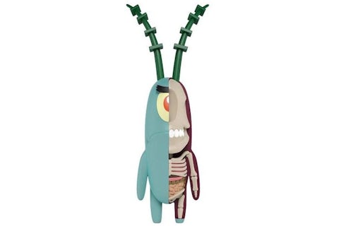Jason Freeny x Nickelodeon Spongebob Hidden Dissectibles Plankton