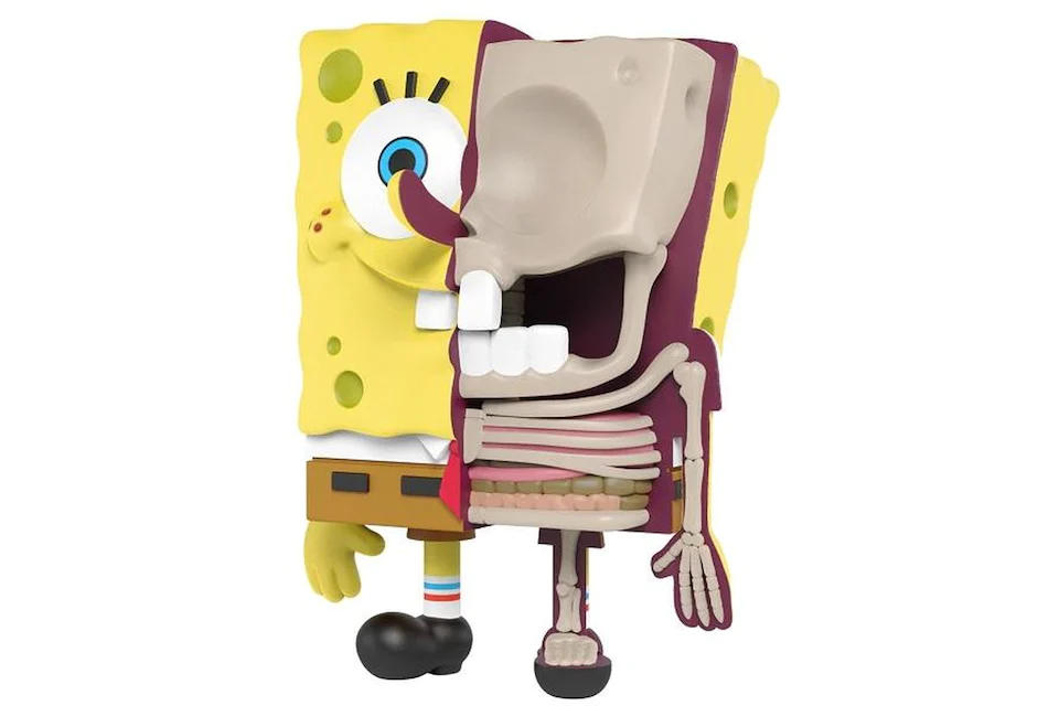 Jason Freeny x Nickelodeon Spongebob Hidden Dissectibles Spongebob Figure Multi