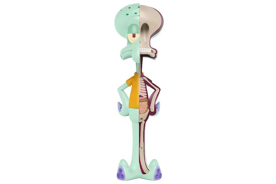 Jason Freeny x Nickelodeon Spongebob Hidden Dissectibles Squidward Figure Multi