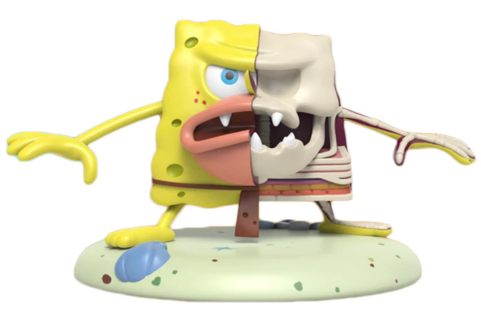 Jason Freeny x Spongebob Hidden Dissectibles Meme Edition Spongegar Figure