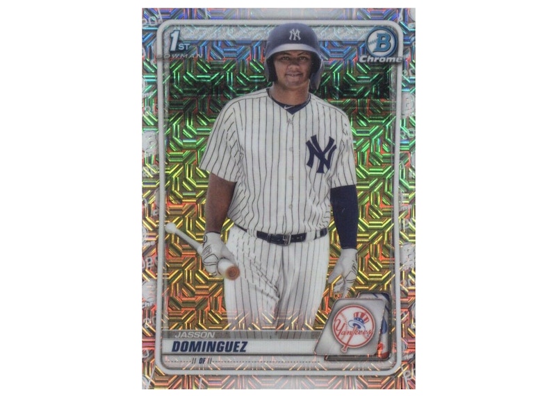 Jasson Dominguez 2020 Bowman Mega Box Chrome Prospects Mojo #BCP-8