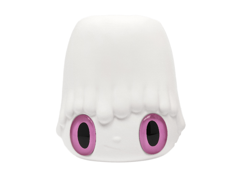 Pre-owned Javier Calleja Pot Pop Top Flower Vase White/pink