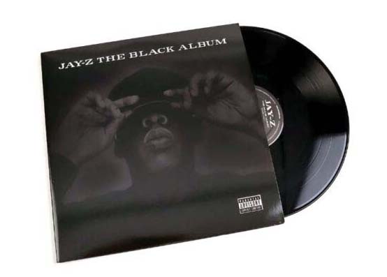 Jay-Z The Black Album LP Vinyl Black - US