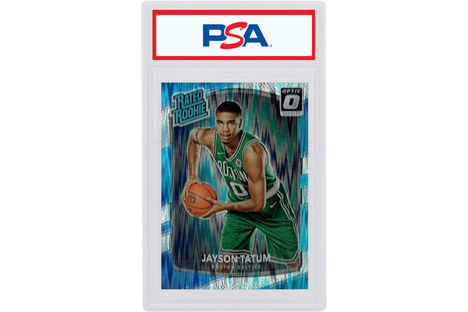 Jayson Tatum 2017 Panini Donruss Optic Rookie Shock #198