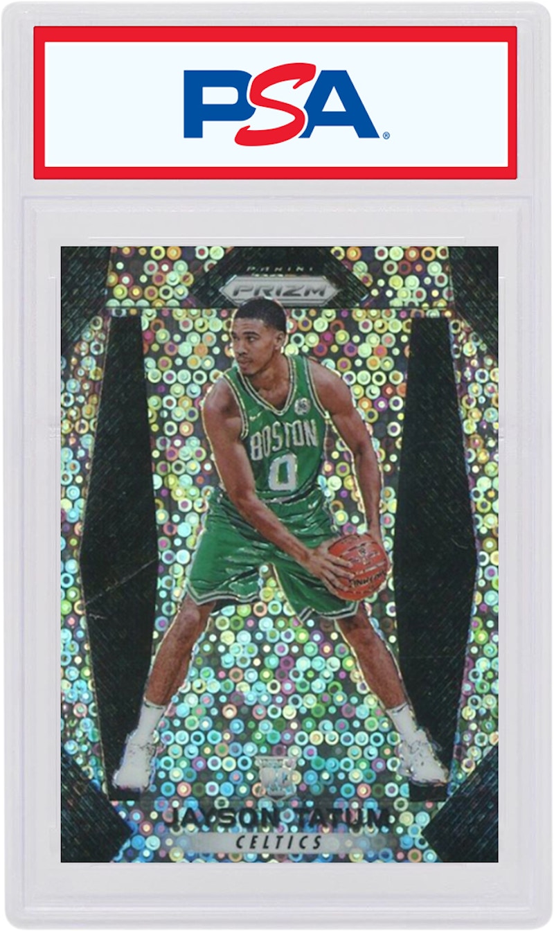 Jayson Tatum 2017 Panini Prizm Rookie Fast Break #16 (PSA or BGS Graded)