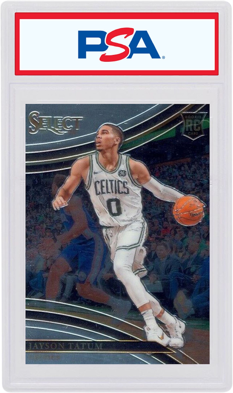 Jayson Tatum 2017 Panini Select Courtside Rookie #256 (PSA or BGS Graded)