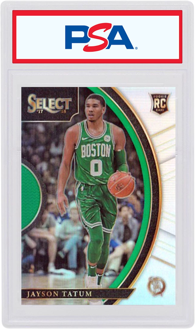 Jayson Tatum 2017 Panini Select Rookie Silver #93 (PSA or BGS Graded)