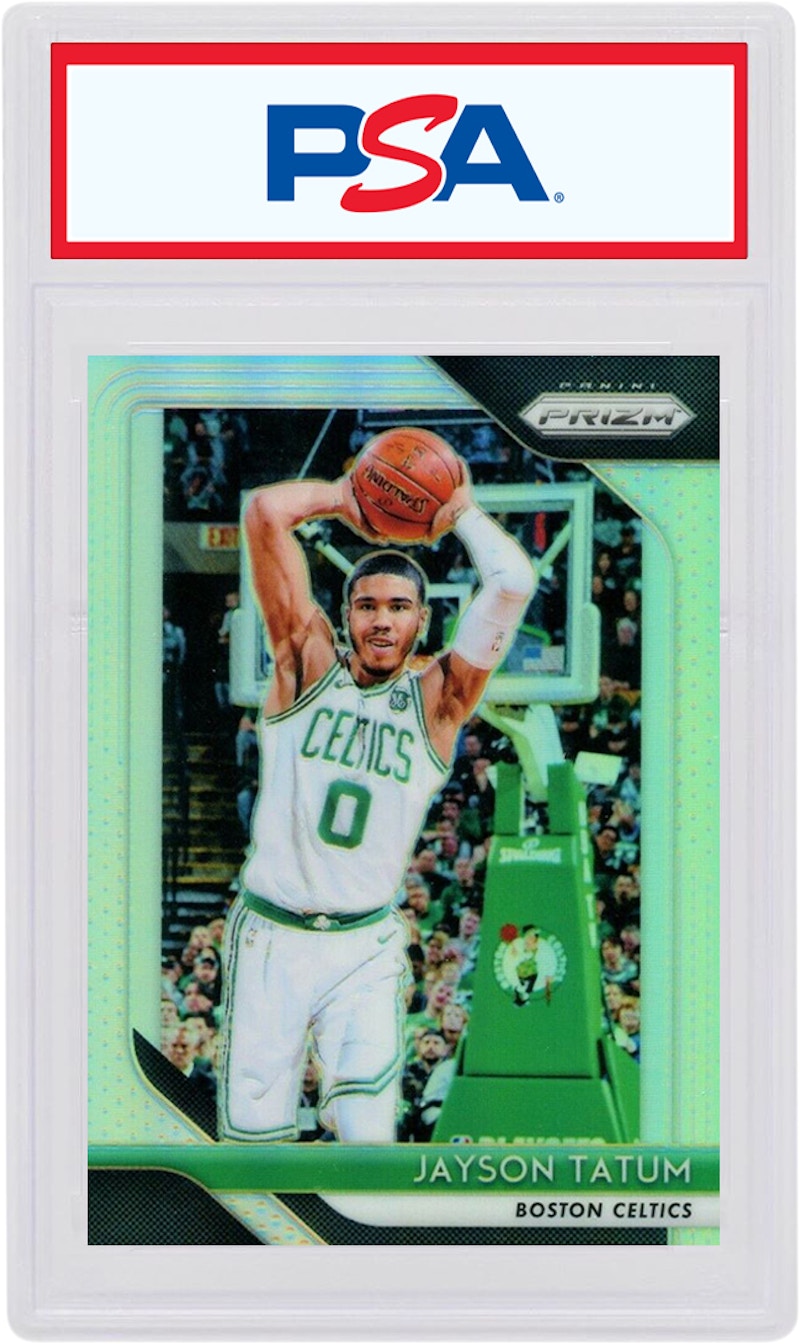 Jayson Tatum 2018 Panini Prizm Silver #118 (PSA or BGS Graded 