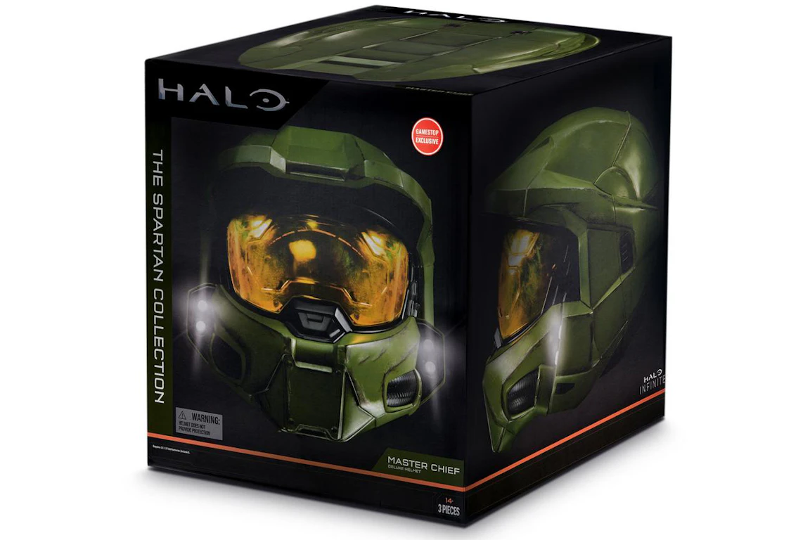 Jazwares Halo Master Chief Spartan Helmet Green