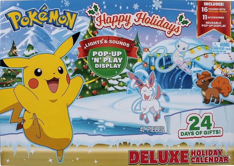 Jazwares Pokemon Delxuxe Holiday Advent Calendar US