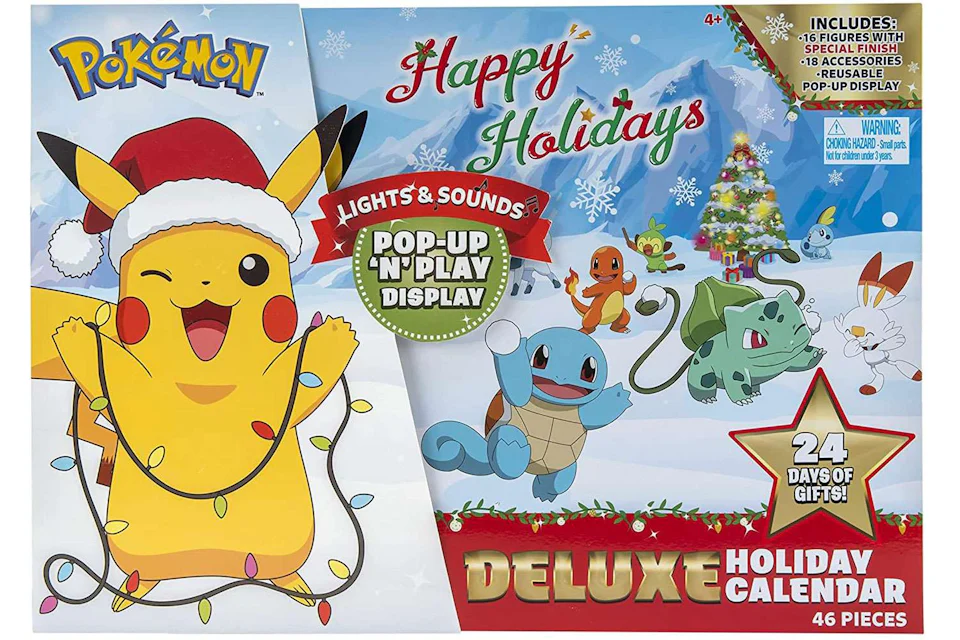 Jazwares – Pokemon Battle Figure Holiday Calendar