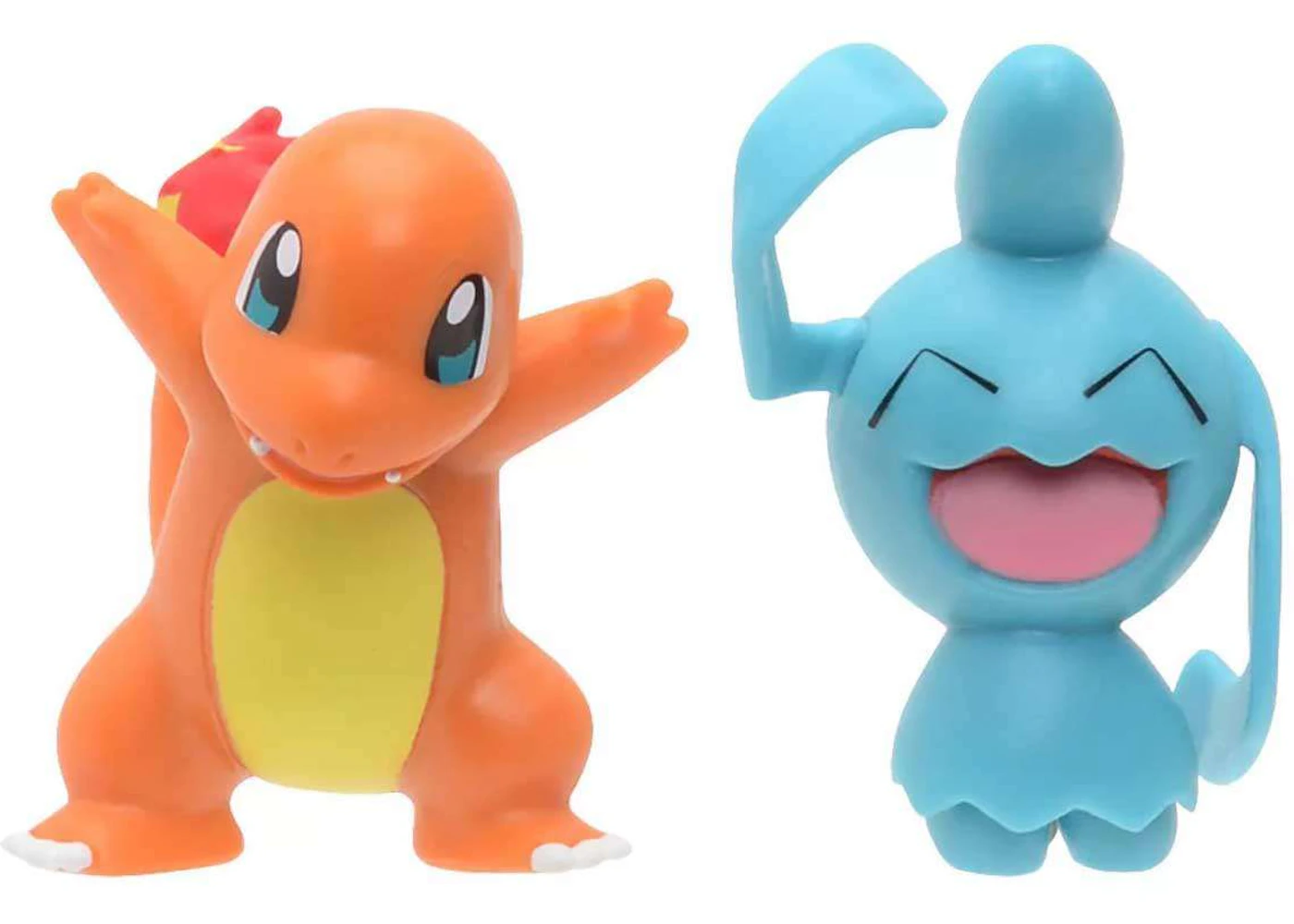 Jazwares Pokemon Battle Figure Wynaut & Charmander Mini Figure (Set of ...