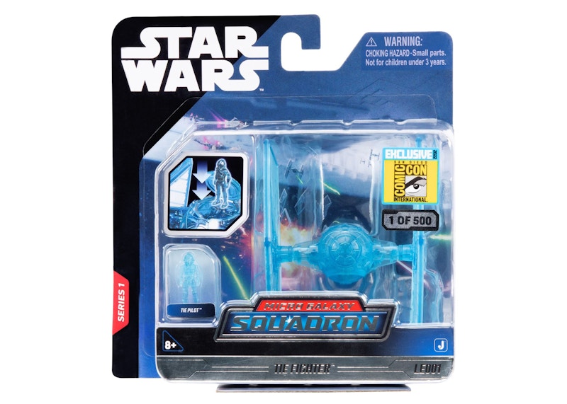 Jazwares Star Wars Hero Galaxy Squadron Hologram Tie Fighter 2022