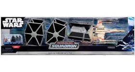 Jazwares Star Wars Micro Galaxy Squadrons Death Star Trench Run Battle Pack Amazon Exclusive Action Figure Set