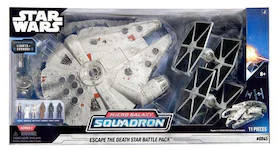 Jazwares Star Wars Micro Galaxy Squadrons Escape The Death Star Battle Pack Action Figure Set