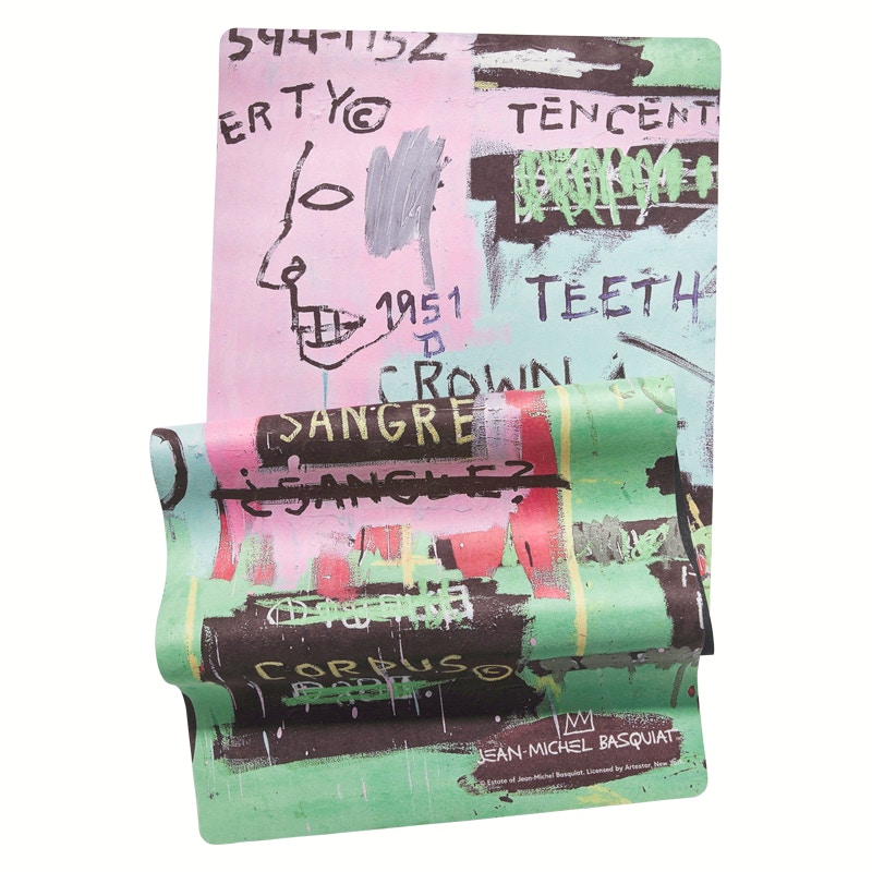 Basquiat yoga mat cheap
