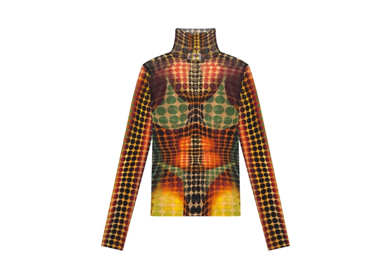 Jean Paul GAULTIER JPG柄トップス　サイズ40 Jean Paul Gaultier - Jean Paul Gaultier | The Wood Top