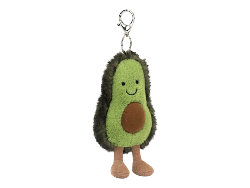 Pre-owned Jellycat Amuseables Avocado Bag Charm A4avbc