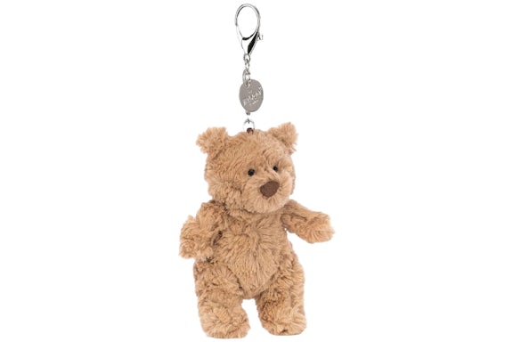 Jellycat Bartholomew Bolso Oso Charm Marrón