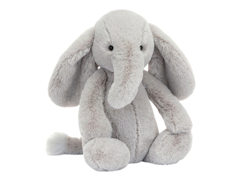 Jellycat Bashful Luxe Elephant Thuddeus Medium Plush
