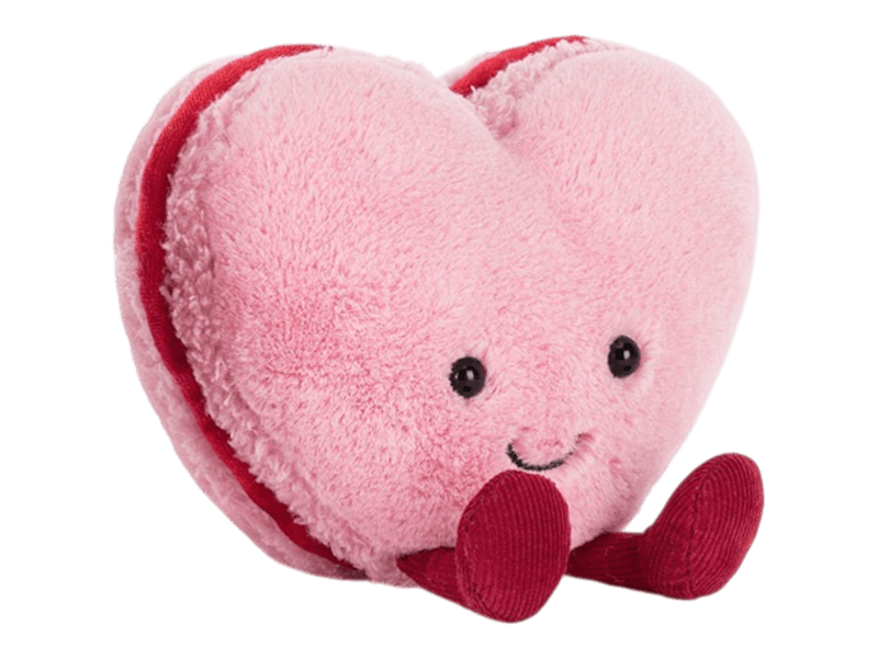 Jellycat Colette Heart Macaron Plush - US