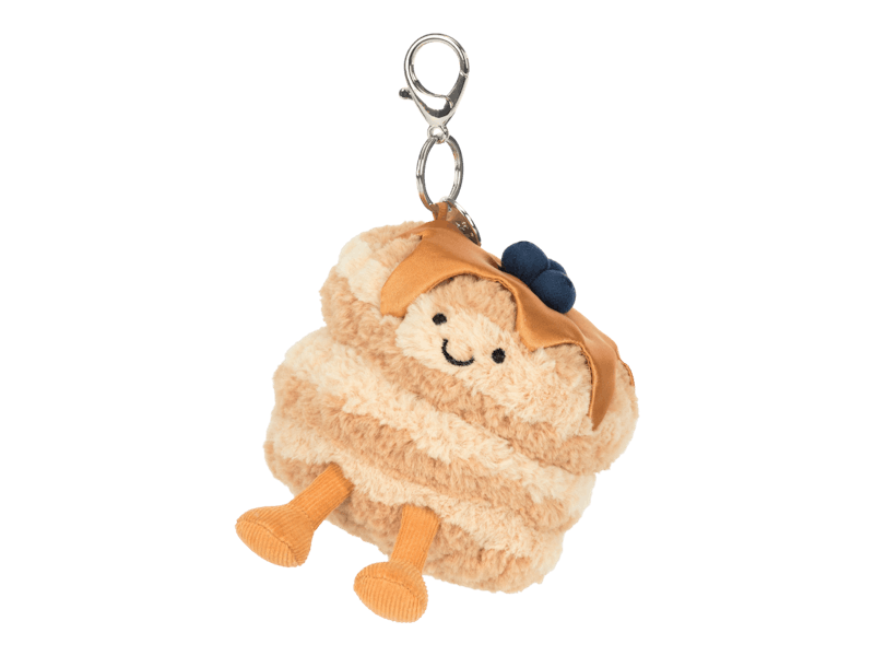 Jellycat FAO Amuseable Fran Pancakes Bag Charm Plush - JP