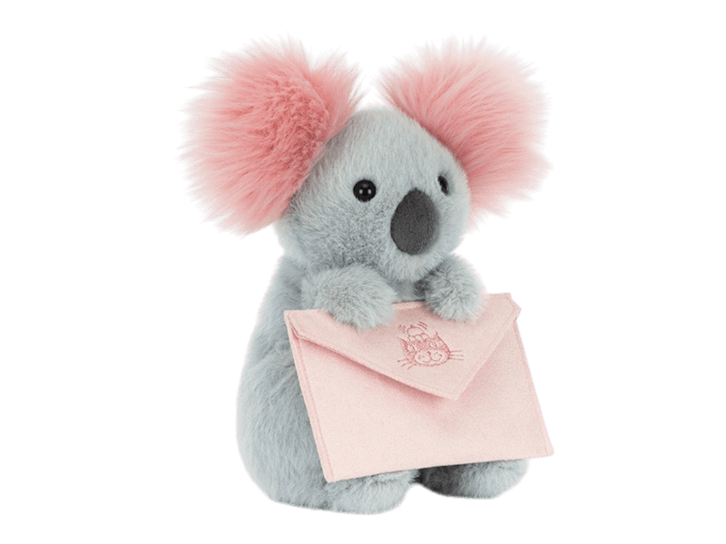 Jellycat Koala mit Aufschrift, Plüsch