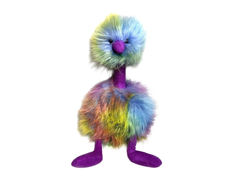 Jellycat Rainbow Pompom Pon Ostrich Large Plush - US