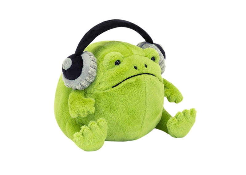 Jellycat Ricky Rain Frog Headphones Plush