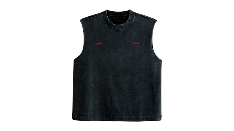Jennie Ruby Sleeveless Tee Black - SS25 - US