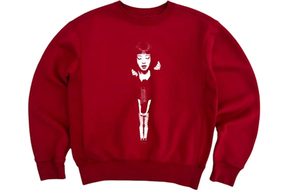 Jennie The Ruby Experience Crewneck Sweatshirt Red