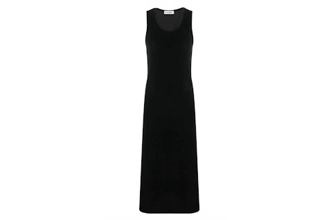 Jil Sander Women's Maxi Tank Dress Black - SS23 - US Jil Sander Women's Maxi Tank Dress Black - SS23 - US