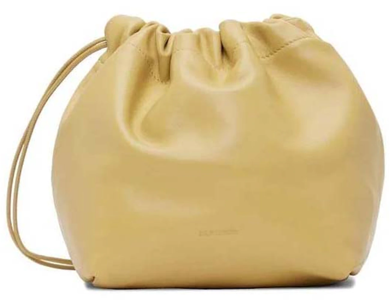 Topstitch Micro Nappa Leather Tote Bag