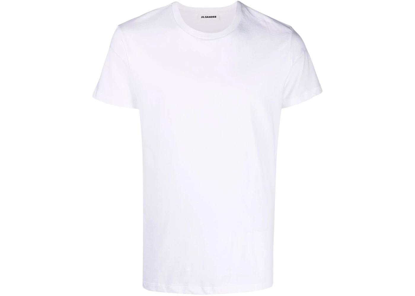 Jil Sander Round Neck Cotton T-shirt White Men's - SS22 - GB